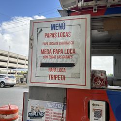 Tripleta Los Hermanos - Menu