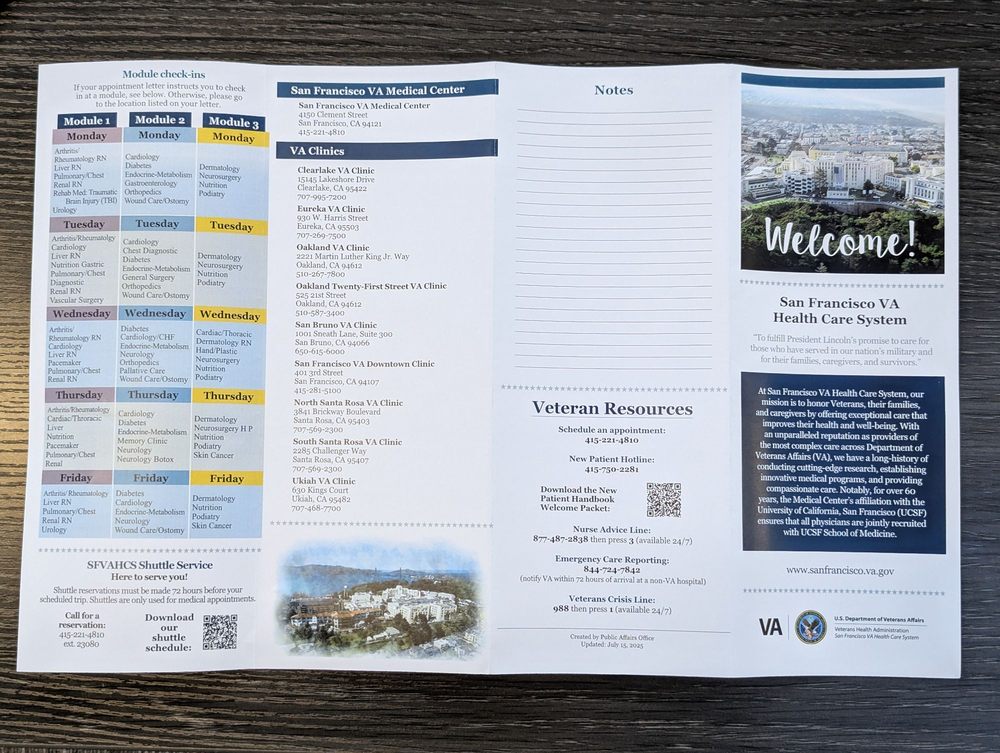 San Francisco VA Medical Center - patient advocate in San Francisco, CA