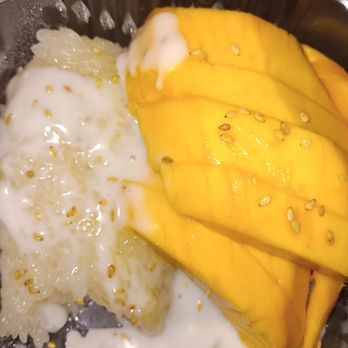 Sushi Nine - Sticky rice and mango. - Sushi Bars Near Me - Raleigh, North Carolina