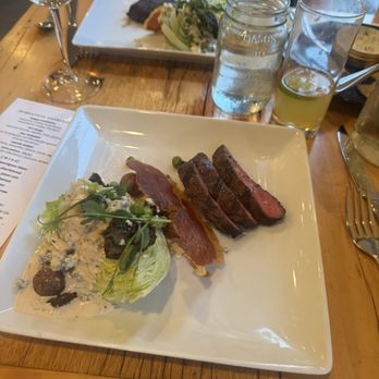 Red Haven - This was the wedge salad with steak - Tapas/Small Plates Near Me - Okemos, Michigan