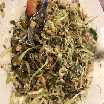 Burma Burma - Tea Leaf Salad - Mixed at the Table - Burmese Near Me - Dublin, California