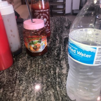 Pho Huyen - I asked for ice water and was charged two dollars for a bottle of water - Vietnamese Near Me - Columbus, Ohio Pho Huyen - I asked for ice water and was charged two dollars for a bottle of water - Vietnamese Near Me - Columbus, Ohio