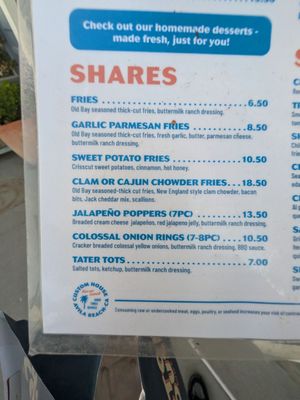 Menu photo 1 The New Custom House Avila Beach, CA Menu photo 1 The New Custom House Avila Beach, CA