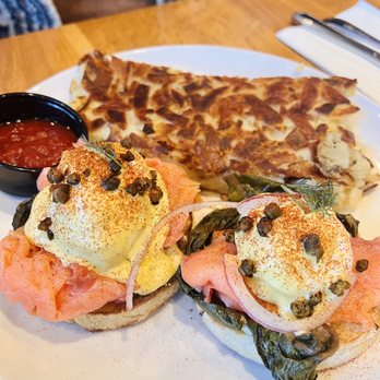 Poached Kitchen - Salmon Benedict - Breakfast & Brunch Near Me - Irvine, California