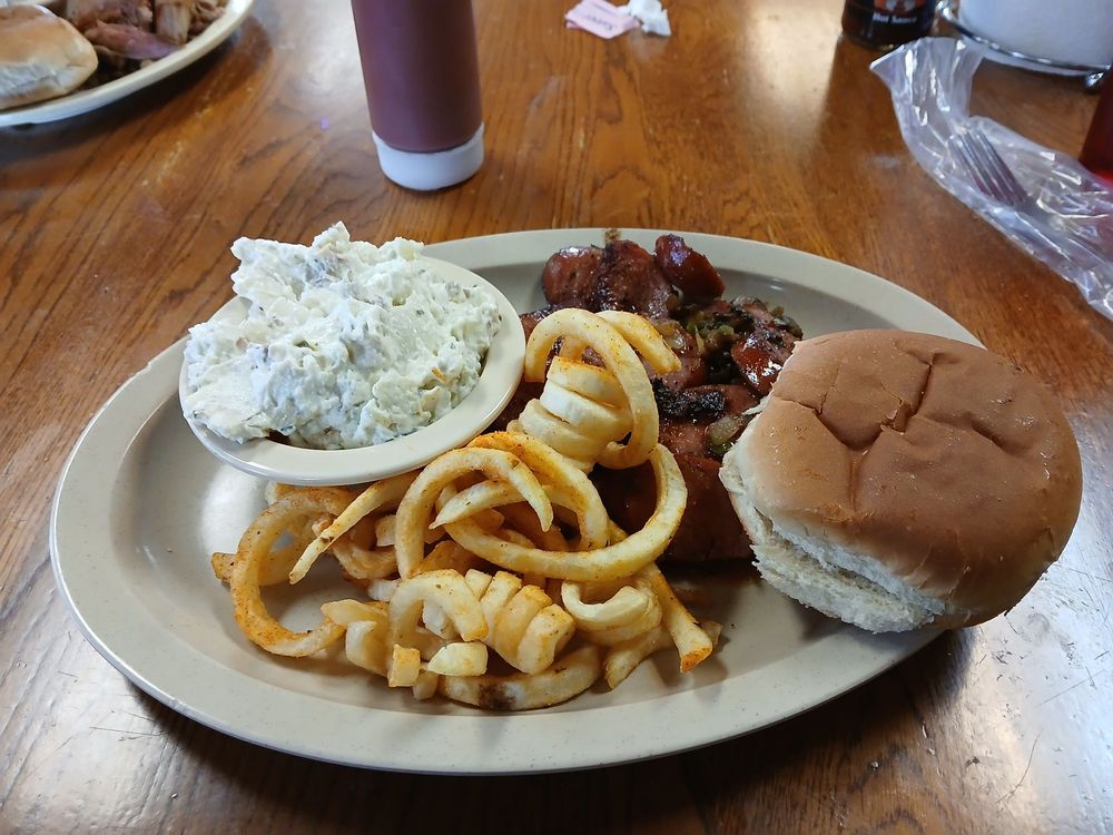 Food from Bad Bob's BBQ