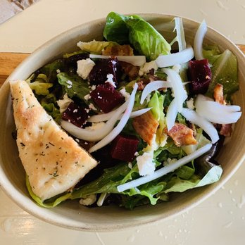 Monkeypod Kitchen - Waipoli Farm Organic Mixed Greens salad - New American Near Me - Lahaina, Hawaii
