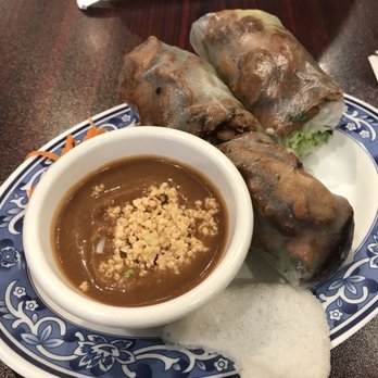 Phở Boca - Roasted Pork Spring Roll with Peanut Sauce - Vietnamese Near Me - Boca Raton, Florida Phở Boca - Roasted Pork Spring Roll with Peanut Sauce - Vietnamese Near Me - Boca Raton, Florida