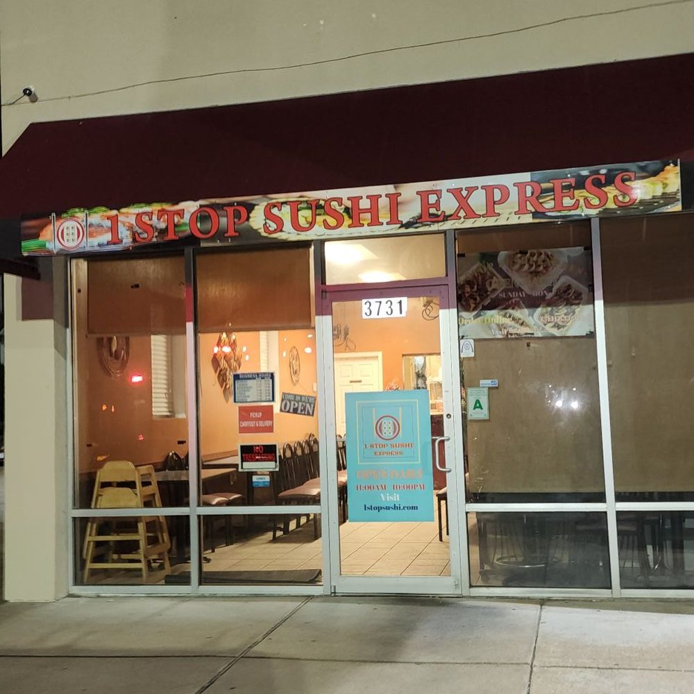 1 Stop Sushi X - the outside of a restaurant - Sushi Bars Near Me - St. Louis, Missouri 1 Stop Sushi X - the outside of a restaurant - Sushi Bars Near Me - St. Louis, Missouri