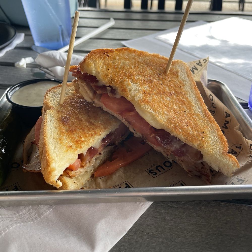 The Famous Restaurant - Doubleday's Old School Hat Trick Sandwich - Sports Bars Near Me - Centerville, Ohio