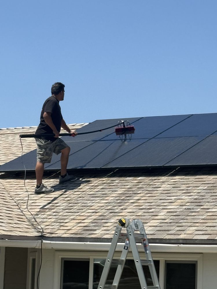 Slide of East County Solar Panel Cleaning
