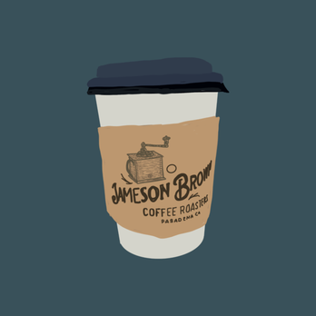 Jameson Brown Coffee Roasters - Doodled my coffee obsession because why not? - Coffee & Tea Near Me - Pasadena, California