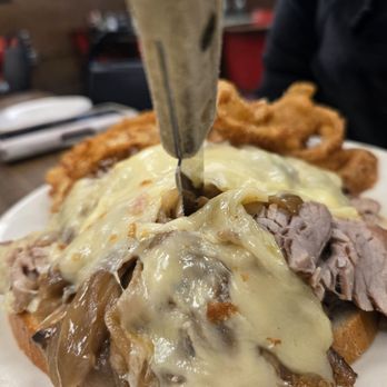 Hobby's Delicatessen & Restaurant - Open face brisket ruben - Delis Near Me - Newark, New Jersey Hobby's Delicatessen & Restaurant - Open face brisket ruben - Delis Near Me - Newark, New Jersey