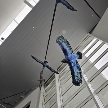 National Nordic Museum - Stain glass seagulls - Museums Near Me - Seattle, Washington