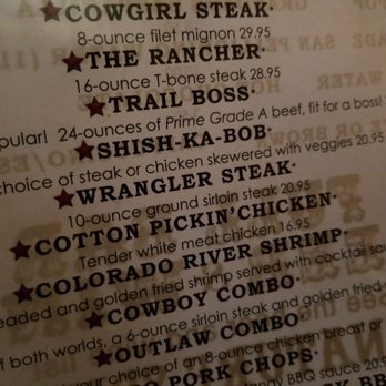 Yippee-ei-o! - Choices are limited here. Here goes nothing. - Steakhouses Near Me - Tusayan, Arizona Yippee-ei-o! - Choices are limited here. Here goes nothing. - Steakhouses Near Me - Tusayan, Arizona