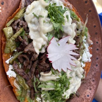 Blue Corn - Huarache plus beef - Cocktail Bars Near Me - Philadelphia, Pennsylvania Blue Corn - Huarache plus beef - Cocktail Bars Near Me - Philadelphia, Pennsylvania