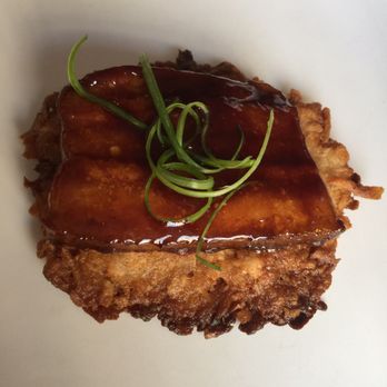 Soos - Pork belly pancake. Delicious! We ordered two more. - Malaysian Near Me - Toronto, Ontario