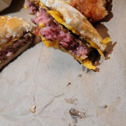 Uncooked Quarter Pounder Uncooked Quarter Pounder