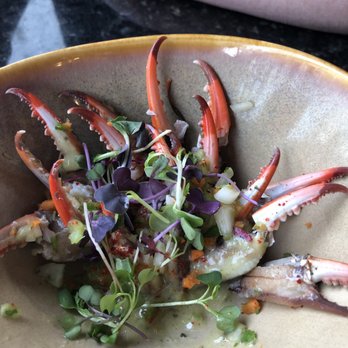 Curio Bistro - Chilled crab legs. Hubby loved em - Cajun/Creole Near Me - New Orleans, Louisiana