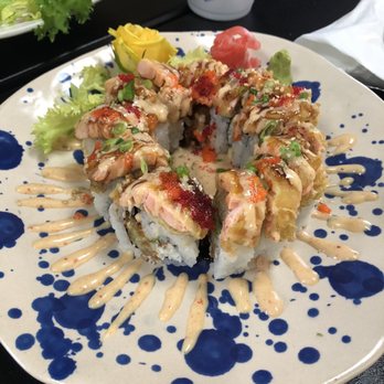 Bangkok Fusion Cafe - S52. Captain Roll (Our Most Popular Roll) - Thai Near Me - Clearwater, Florida Bangkok Fusion Cafe - S52. Captain Roll (Our Most Popular Roll) - Thai Near Me - Clearwater, Florida
