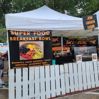 Pinecrest Garden - Farmers Market - a white tent with a sign that says silver food breakfast bowl - Farmers Market Near Me - Miami, Florida Pinecrest Garden - Farmers Market - a white tent with a sign that says silver food breakfast bowl - Farmers Market Near Me - Miami, Florida