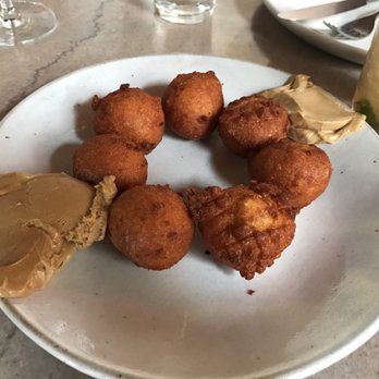 Manuela - Hush puppies with maple butter - New American Near Me - Los Angeles, California
