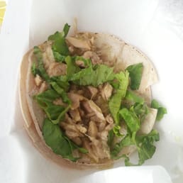 Flabba Dabba chicken taco