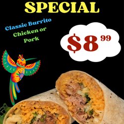 Andale!! - Burritos every Monday