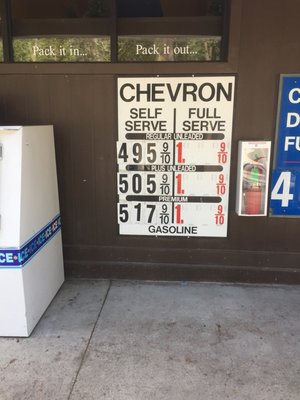 Crane Flat Gas Station - (24/7 Gas Pumps) by null