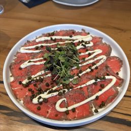 Beef carpaccio Beef carpaccio