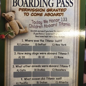 Titanic Museum Attraction - Museums Near Me - Pigeon Forge, Tennessee