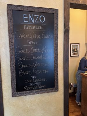 Menu photo 1 Trattoria Enzo Laporte, IN Menu photo 1 Trattoria Enzo Laporte, IN