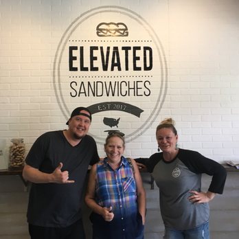 Elevated Sandwiches - Owners Matt and Holly with me . My first time as they are friends of my cousin from Florida! Excellent philly ! - Sandwiches Near Me - Fort Collins, Colorado Elevated Sandwiches - Owners Matt and Holly with me . My first time as they are friends of my cousin from Florida! Excellent philly ! - Sandwiches Near Me - Fort Collins, Colorado