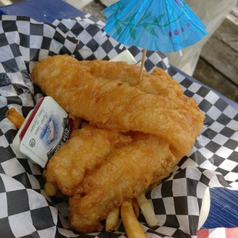 Shipwreck Lee's - Two pieces of fish.. Was ~$30 after tax and tip.. :0 - Fish & Chips Near Me - Tobermory, Ontario Shipwreck Lee's - Two pieces of fish.. Was ~$30 after tax and tip.. :0 - Fish & Chips Near Me - Tobermory, Ontario