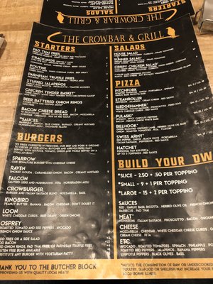 Menu photo 5 Crowbar & Grill Laramie, WY Menu photo 5 Crowbar & Grill Laramie, WY