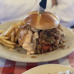 Baldy's Classic American Diner - The Big Bird. Name say it all!! Yummy!!