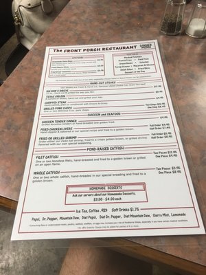 Menu photo 8 The Front Porch Restaurant Northport, AL Menu photo 8 The Front Porch Restaurant Northport, AL