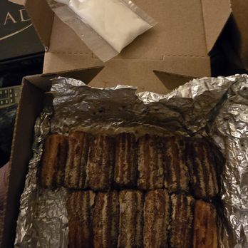 Pizza Guys - Sysco churro bites they are calling cinnamon twists...burnt - Pizza Near Me - San Jose, California Pizza Guys - Sysco churro bites they are calling cinnamon twists...burnt - Pizza Near Me - San Jose, California