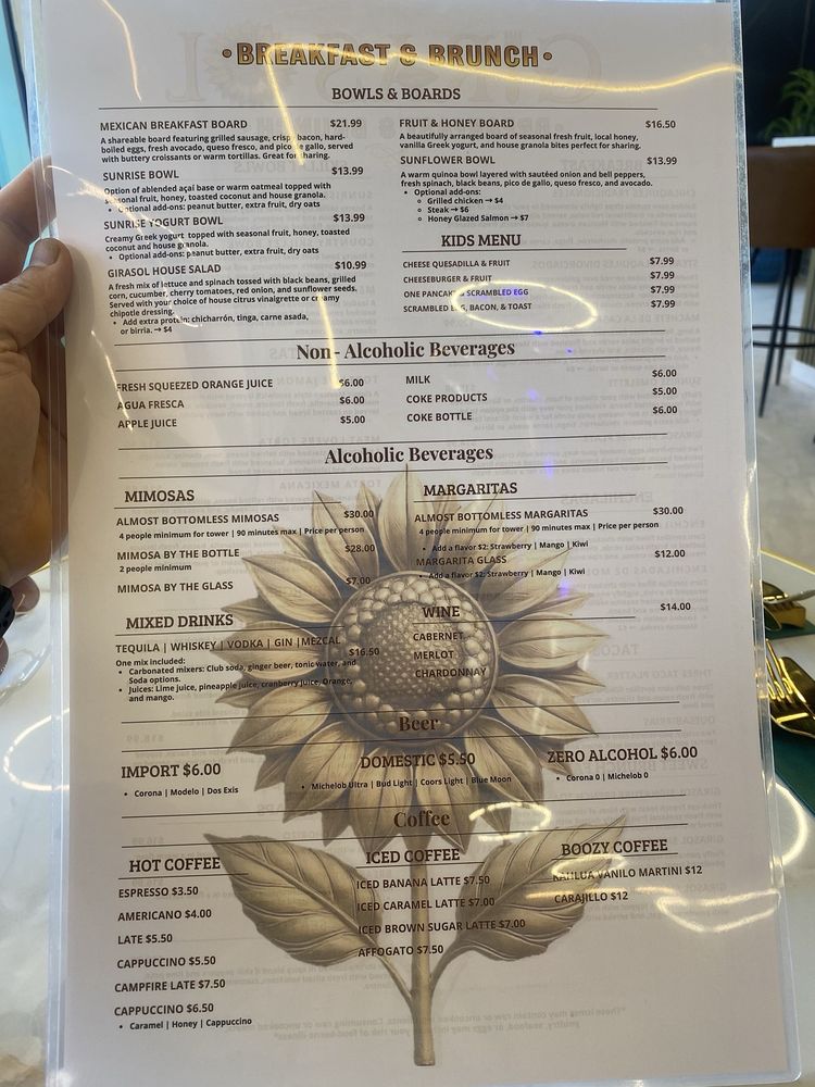 Girasol Breakfast and Brunch