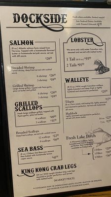 Menu photo 4 Schwarz's Supper Club New Holstein, WI