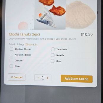 Brucha - Kiosk to order waffle/taiyaki & ice cream - Gelato Near Me - Tucson, Arizona