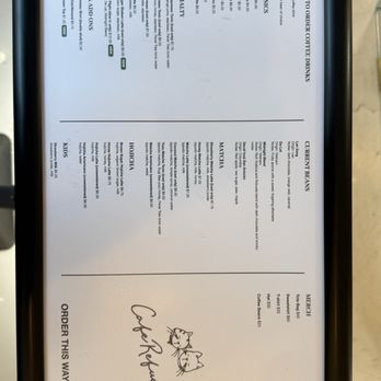 Cafe Refuge - Menu - Coffee & Tea Near Me - Costa Mesa, California