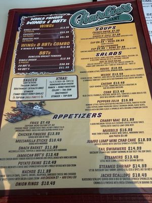 Menu photo 3 Charlie's Bar & Restaurant Somers Point, NJ