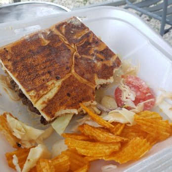 The Latin Dugout - Chimi (hamburger with mayo/ketchup sc) and cabbage - Italian Near Me - Tampa, Florida The Latin Dugout - Chimi (hamburger with mayo/ketchup sc) and cabbage - Italian Near Me - Tampa, Florida