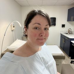 DermCARE Practitioners - The exam rooms are comfortable, the paper gowns, well, they are doing their best.