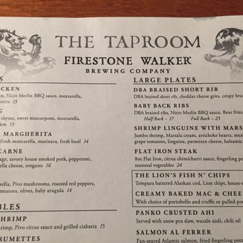 Firestone Walker Brewing- Buellton - Great food. - Brewpubs Near Me - Buellton, California