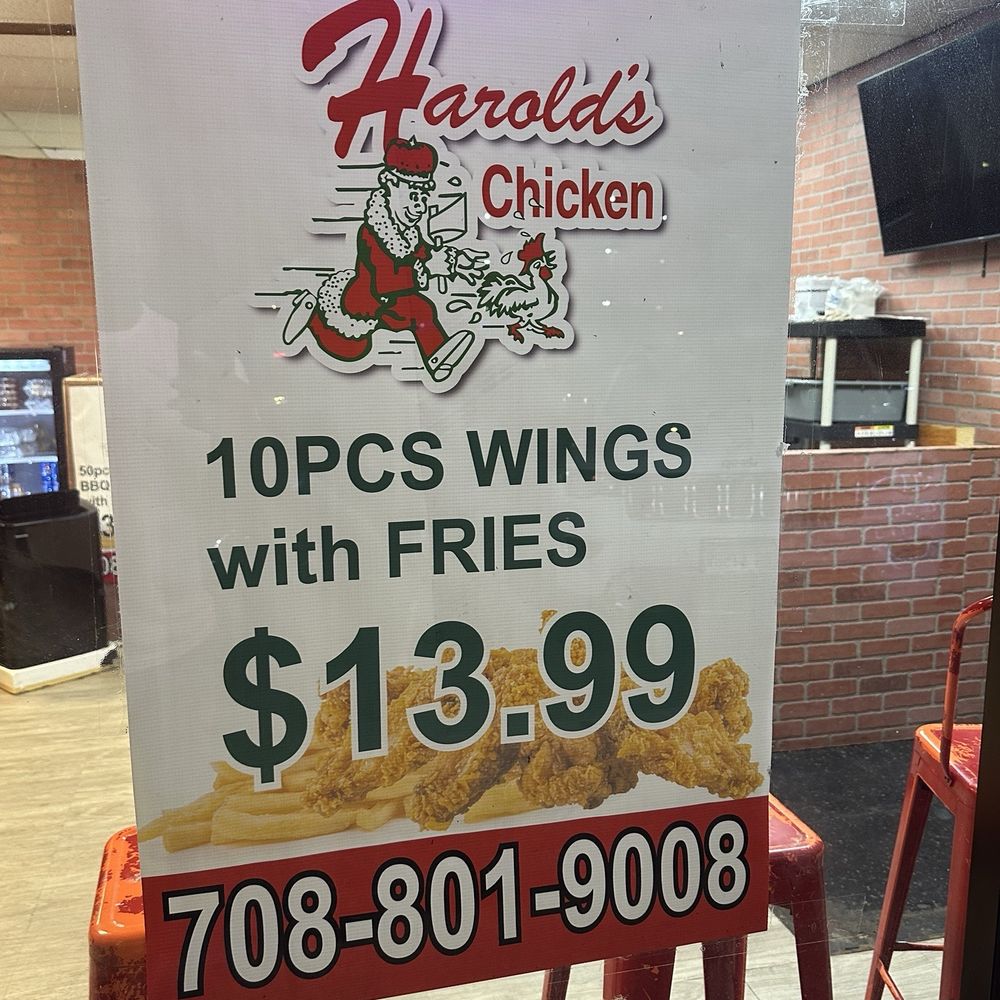 Harold’s Chicken Shack - Chicken Wings Near Me - Burnham, Illinois