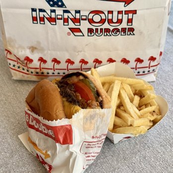 In-N-Out Burger - Double Double Animal Style ($6) w/ Fries ($2) - Burgers Near Me - Laguna Hills, California In-N-Out Burger - Double Double Animal Style ($6) w/ Fries ($2) - Burgers Near Me - Laguna Hills, California