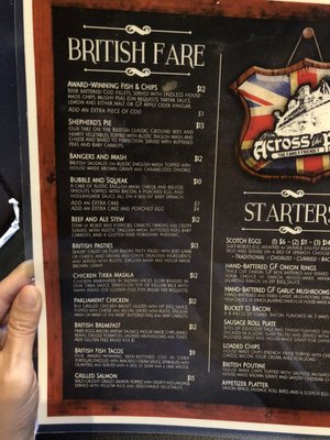 Menu photo 8 From Across the Pond Colleyville, TX Menu photo 8 From Across the Pond Colleyville, TX