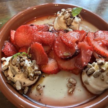 Coda Di Volpe - Strawberry Budino - Pizza Near Me - Chicago, Illinois Coda Di Volpe - Strawberry Budino - Pizza Near Me - Chicago, Illinois