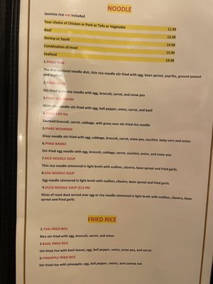 Menu photo 5 Thai Dish Restaurant Clearwater, FL Menu photo 5 Thai Dish Restaurant Clearwater, FL